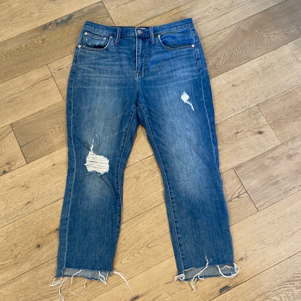 Madewell - The High Rise Slim Boy Jean - 29